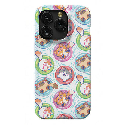 Pool Party Cats Phone Case