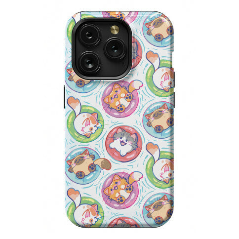 Pool Party Cats Phone Case