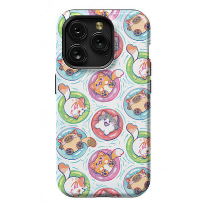 Pool Party Cats Phone Case