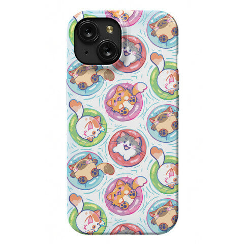 Pool Party Cats Phone Case