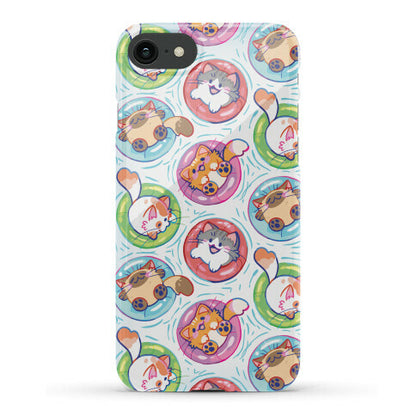 Pool Party Cats Phone Case