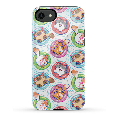 Pool Party Cats Phone Case