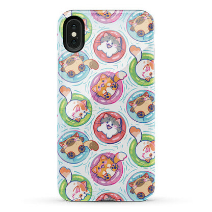 Pool Party Cats Phone Case