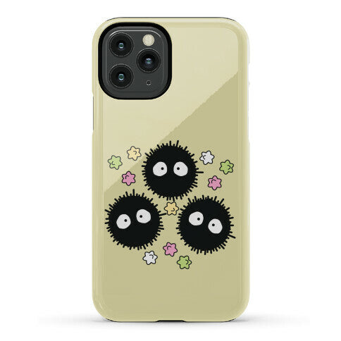 A Trio Of Soot Sprites Phone Case