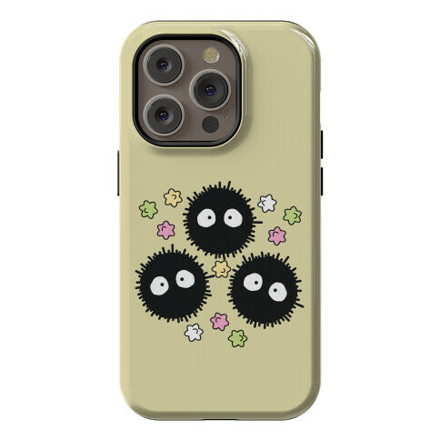 A Trio Of Soot Sprites Phone Case