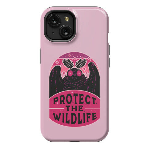 Protect the Wildlife (Mothman) Phone Case