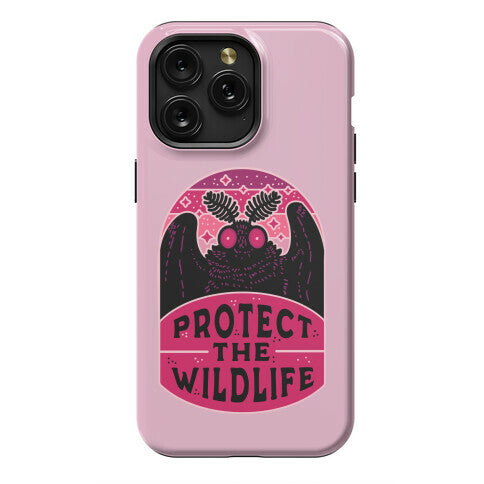 Protect the Wildlife (Mothman) Phone Case