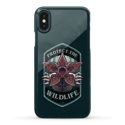 Protect The Wildlife Demogorgon Phone Case