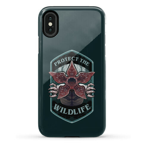 Protect The Wildlife Demogorgon Phone Case