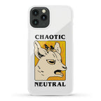 Chaotic Neutral Goat Phone Case