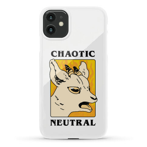 Chaotic Neutral Goat Phone Case