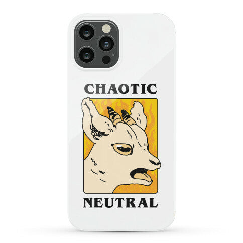 Chaotic Neutral Goat Phone Case