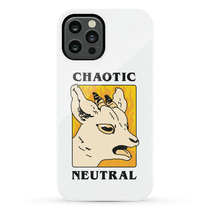 Chaotic Neutral Goat Phone Case