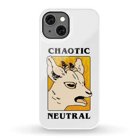 Chaotic Neutral Goat Phone Case