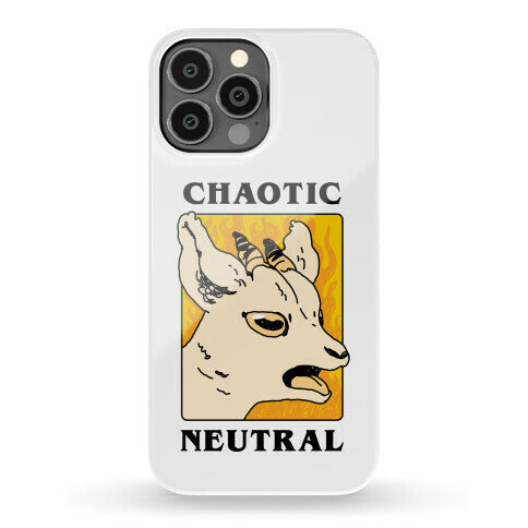 Chaotic Neutral Goat Phone Case