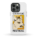 Chaotic Neutral Goat Phone Case