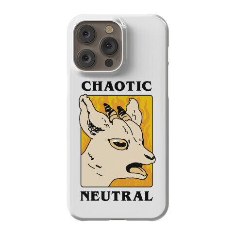 Chaotic Neutral Goat Phone Case