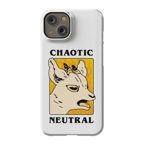 Chaotic Neutral Goat Phone Case