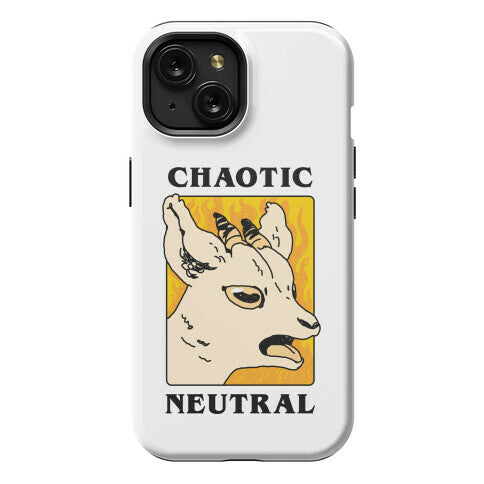 Chaotic Neutral Goat Phone Case