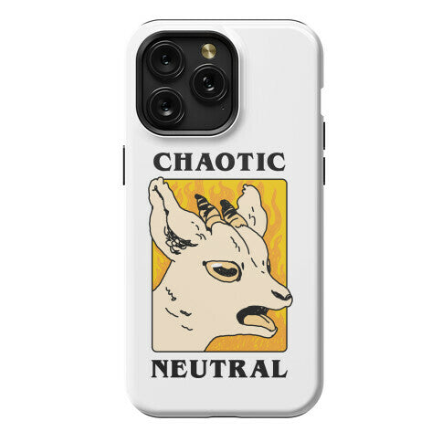 Chaotic Neutral Goat Phone Case