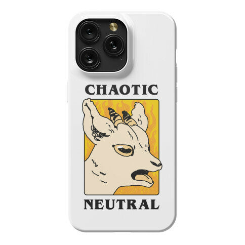 Chaotic Neutral Goat Phone Case