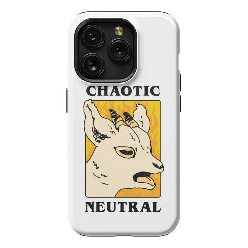 Chaotic Neutral Goat Phone Case