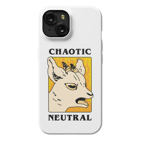 Chaotic Neutral Goat Phone Case