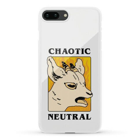 Chaotic Neutral Goat Phone Case