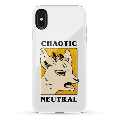 Chaotic Neutral Goat Phone Case