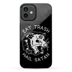 Eat Trash Hail Satan Possum Phone Case