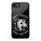 Eat Trash Hail Satan Possum Phone Case