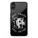 Eat Trash Hail Satan Possum Phone Case