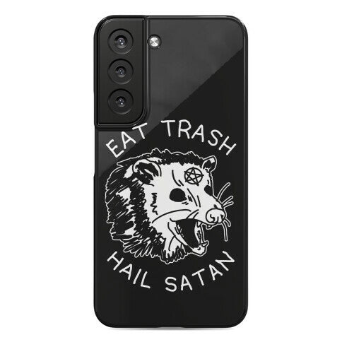 Eat Trash Hail Satan Possum Phone Case