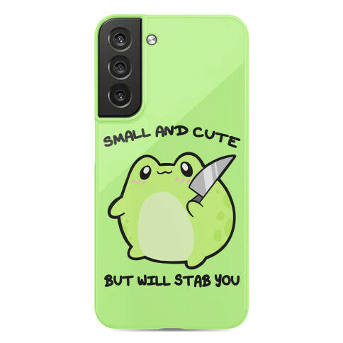 Small And Cute But Will Stab You Froggie Phone Case