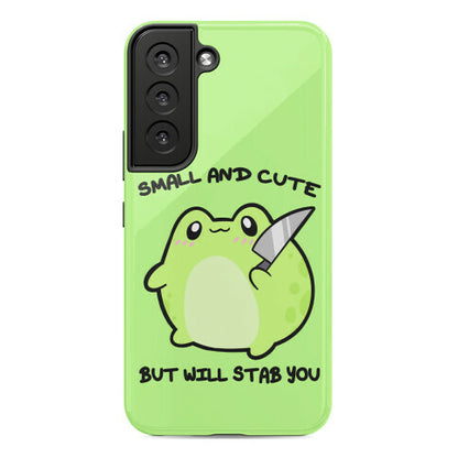 Small And Cute But Will Stab You Froggie Phone Case