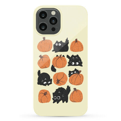 Pumpkin Cats Phone Case