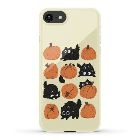 Pumpkin Cats Phone Case