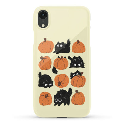 Pumpkin Cats Phone Case