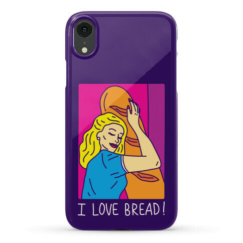 I Love Bread Phone Case