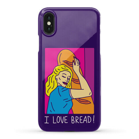 I Love Bread Phone Case