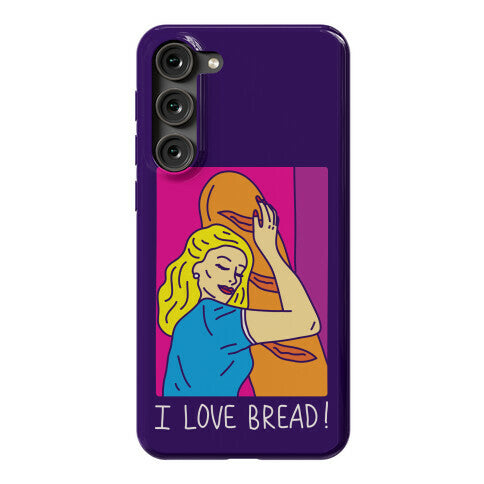 I Love Bread Phone Case