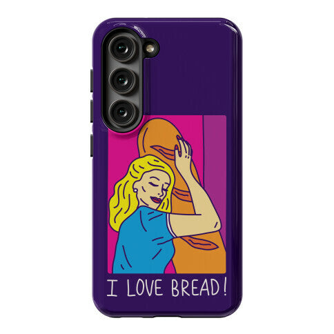 I Love Bread Phone Case