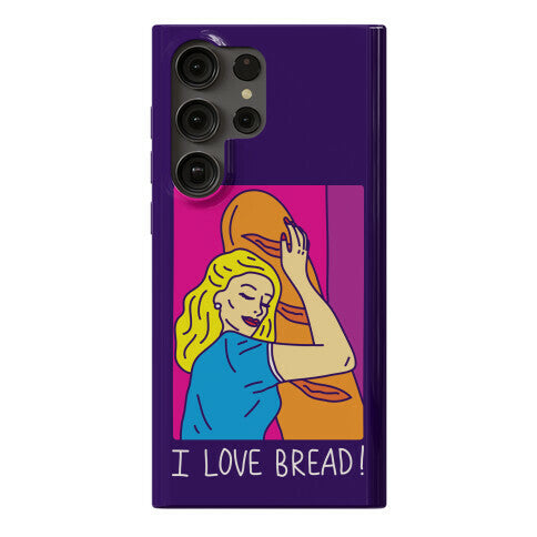I Love Bread Phone Case