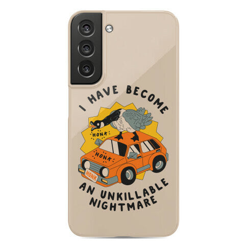 I Have Become An Unkillable Nightmare (Goose On a Car) Phone Case