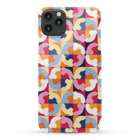 Penis Tile Pattern Phone Case