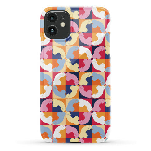 Penis Tile Pattern Phone Case