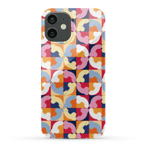 Penis Tile Pattern Phone Case