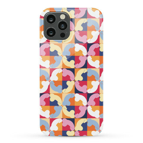 Penis Tile Pattern Phone Case