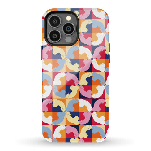 Penis Tile Pattern Phone Case