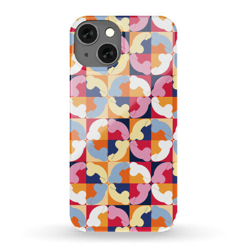 Penis Tile Pattern Phone Case